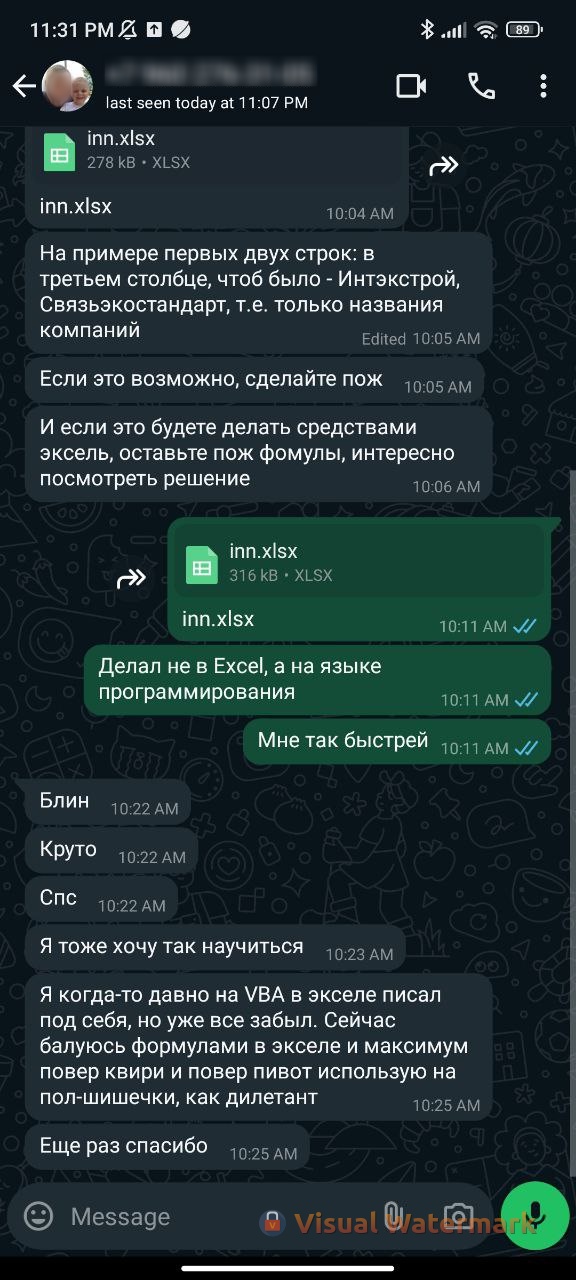 Отзыв о разработке парсера Wildberries